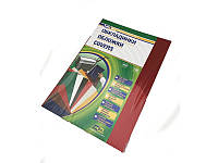 Обкладинка пластикова ПВХ А4 0. 18 прозора колір червоний ТМ DA