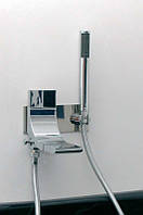 Настінний змішувач для ванни з ручним душем Flaminia Si SI2081 хром