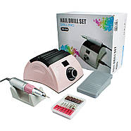 Фрезер для манікюру Nail Drill ZS 710 65 Вт 45000об гарний потужний професійний фрезер для нігтів, фото 4