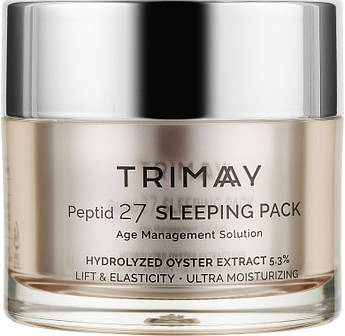 Антивікова нічна маска з пептидним комплексом Trimay Peptid 27 Sleeping Pack, 50 мл.