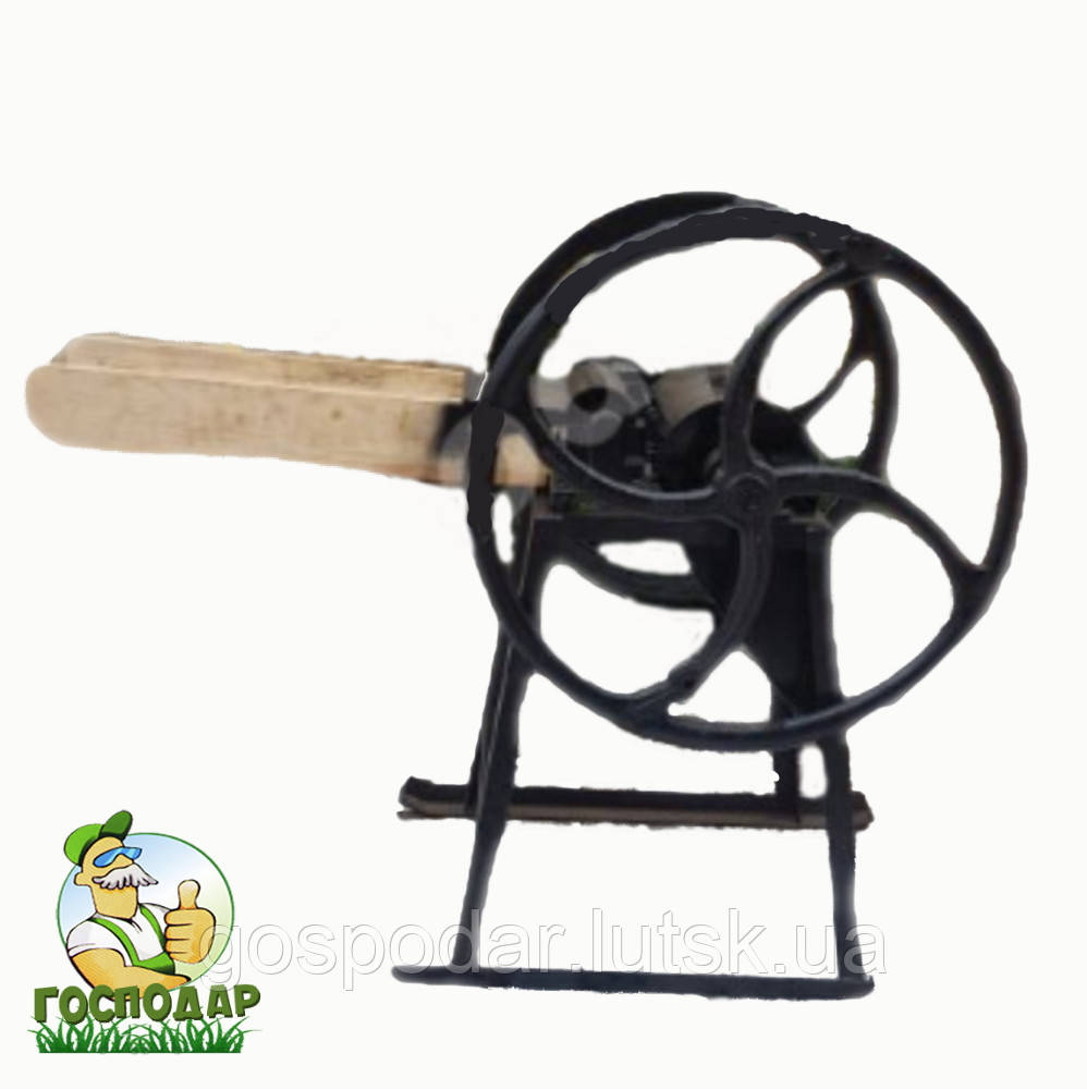 Січкарня ручна (два колеса) на 4 ножа, фото 1