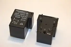 Силове Реле JQX-15FA(4500) котушка DC12V 20/30А
