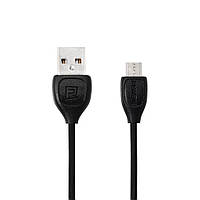 Кабель Remax Lesu Micro-USB RC-050m 1м Black