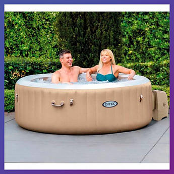 Надувний Спа Басейн джакузі Intex 28428 216 х 71 см на 6 осіб