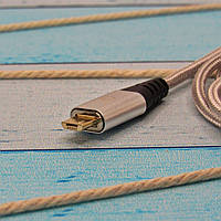 Магнітний кабель Pzoz 1 м MicroUsb Gray