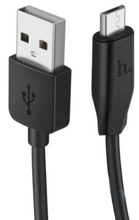 Провод HOCO Micro USB X1 1м Black