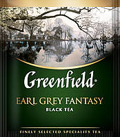 Чай Грінфілд чорний з бергамотом Greenfield Earl Grey Fantasy 100 пакетиків ХоРеКа