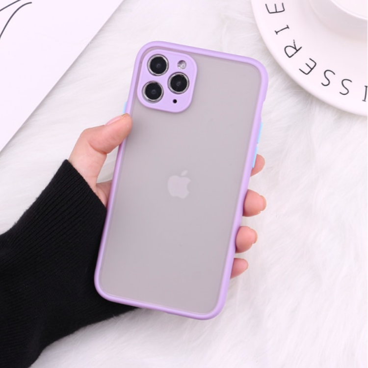 Чехол TOMOCOMO (FULL PROTECTION) for iPhone 13 Violet