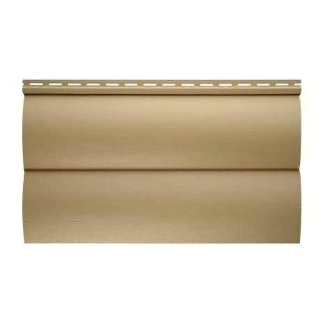 Сайдинг вініловий Альта-Профіль BlockHouse Slim двухпереломний 3660х230х1,1 мм пісочний