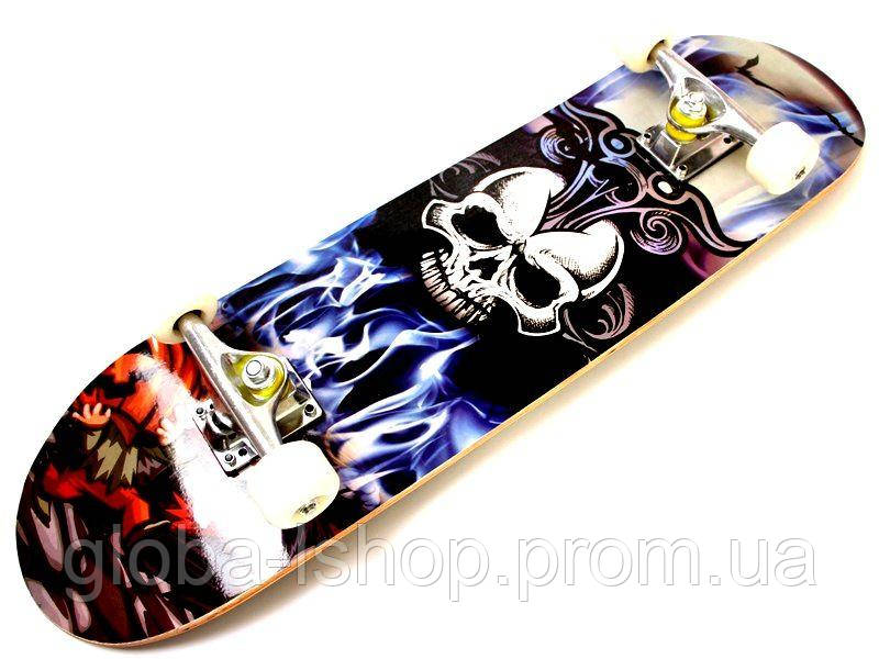 Скейт PRINT "Skull"