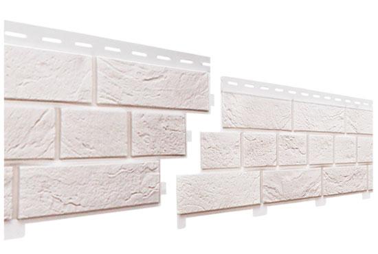 Сайдинг під цеглу Слов'янка білосніжний 1,84 м