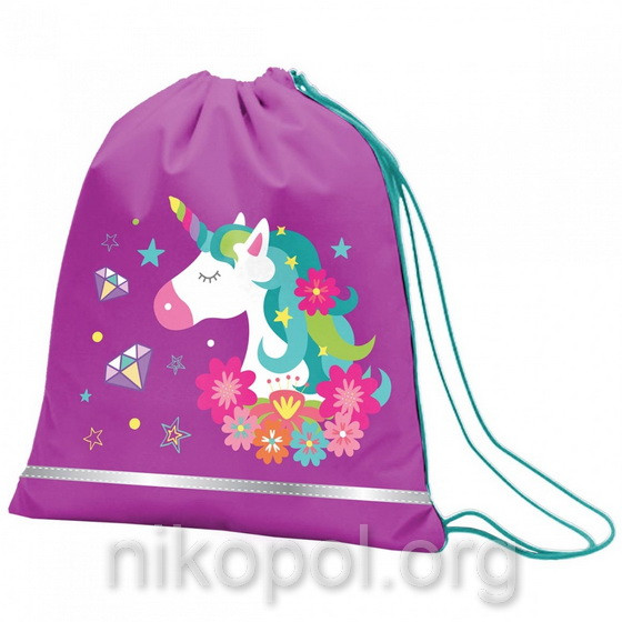 Сумка для взуття SMART "Stay Magic" (Єдиноріг) SB-10, 40х31 см