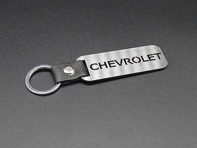 Брелок металевий. Chevrolet. 10х2,5см