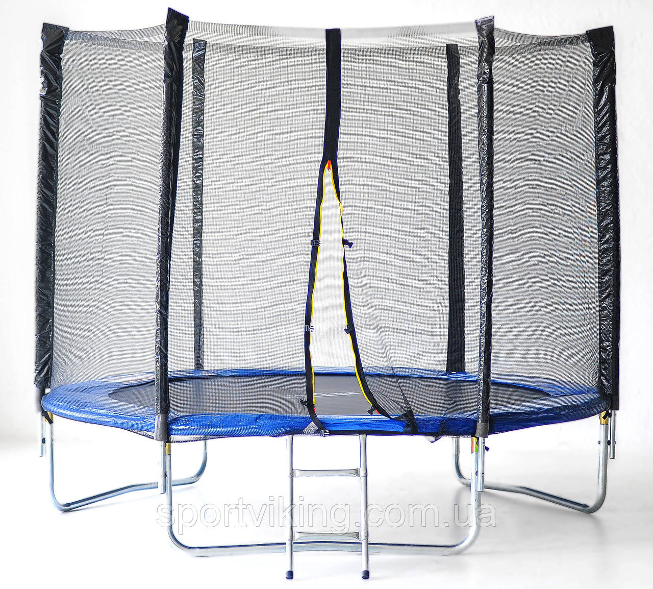 SkyJump батут 8 фт., 252 см. з захисною сіткою та драбинкою
