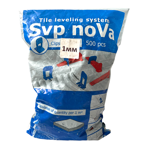 Основа СВП NoVa 1 мм высокая для плитки 16-22 мм (500 шт./уп.), цена ...