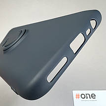 Чохол для Realme 6i матовий з кільцем підставкою щільний чохол на телефон реалмі 6і темно-синій HRG, фото 6