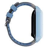 Детские водонепроницаемые GPS часы MYOX MX-55BW (4G) голубые с видеозвонком оптом, фото 5