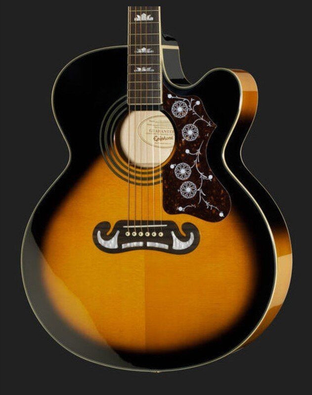 Електроакустична гітара EPIPHONE EJ-200SCE VS/GH