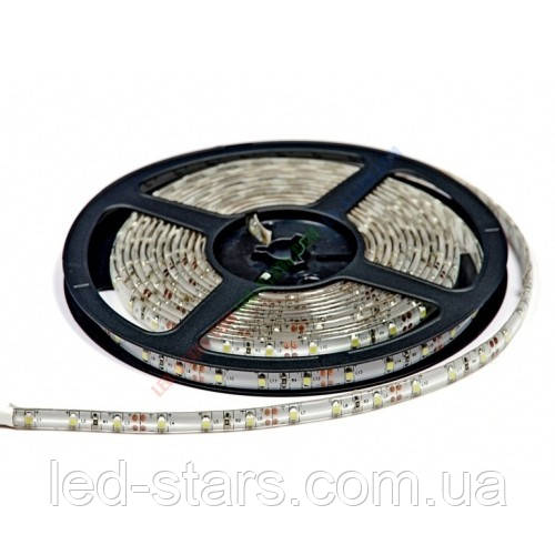 Жовте світло, стрічка світлодіодна 4,8W SMD3528 (60 LED/м) Outdoor IP54