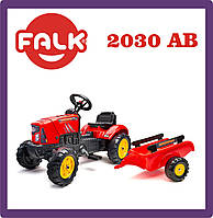 Трактор Педальный с прицепом Falk 2030 AB