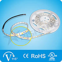 Тепло-біла 14,4W SMD5050 (60 LED/м) (ww) 2530-2910K Indoor IP33 Premium