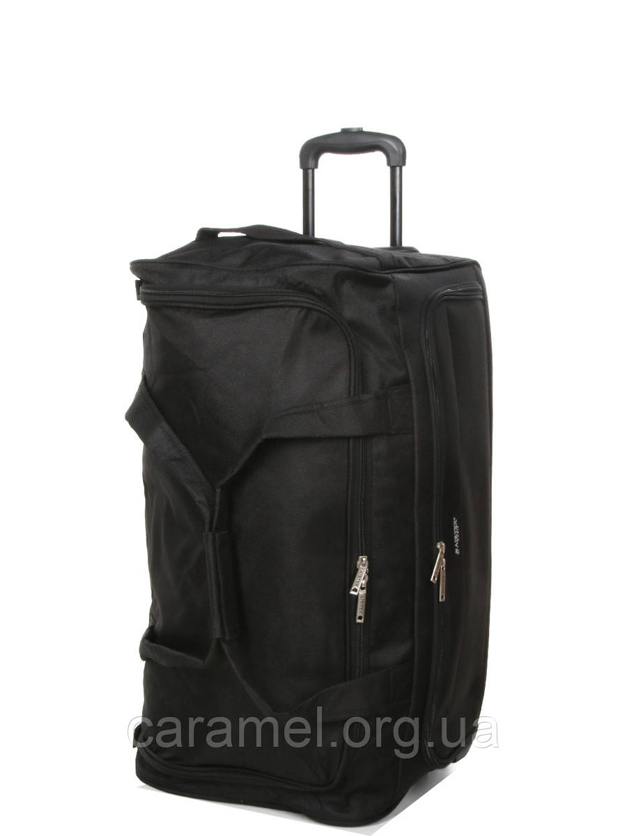 Сумка на колесах середня M чорна 65x35x35см/80л/2.5кг/Airtex 823-65