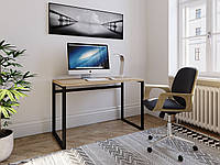 Комп'ютерний стіл СТК-06 Лофт з металевим каркасом Ш 1200 / В 760 / Г 550 мм у кольорі дсп Дуб сонома