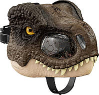 Маска Динозавра Тираннозавр Рекс звук и движимая челюсть Jurassic World Mask Tyrannosaurus Rex Mattel GYW85