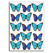 Метелики великі вафельна картинка