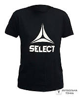 Футболка Select T-Shirt Basic with big Select logo 632650-010 (632650-010). Мужские спортивные футболки.