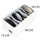 Органайзер для шкарпеток 30х15х10 см (білий), фото 4