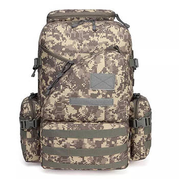 Рюкзак тактичний військовий на 40л. Pixel Армійський речовий рюкзак для ЗСУ BPT4-40 ACU Універсальний Штурмовий