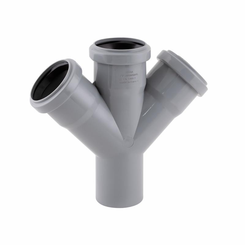Хрестовина каналізаційна TA Sewage 50, 45°, фото 1