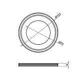 Манжет для унітаза TA Sewage "пелюстка", фото 2