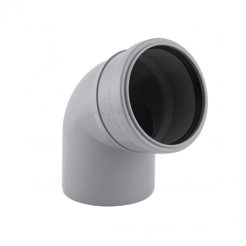 Коліно PPR каналізаційне TA Sewage 110, 67°, фото 1