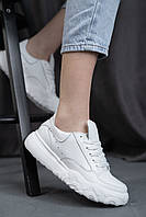 Жіночі кросівки шкіряні весняно-осінні білі Emirro M2 White, Розмір: 36, 38