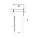 Труба PPR каналізаційна TA Sewage 50х2, 3 м, фото 2