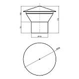 Грибок вентиляційний PPR TA Sewage 110, фото 2
