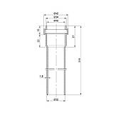 Труба PPR каналізаційна TA Sewage 32х1,8, 0,315 м, фото 2