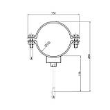 Хомут TA Sewage 110, фото 2