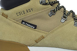 Черевики чоловічі непромокні оригінальні Adidas terrex snowpitch c.RDY бежеві, фото 4