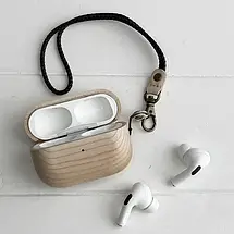 Дерев'яний чхли для навушників AirPods