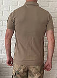 Тактична військова форма ( футболка поло COMBAT в кольорі койот + штани тактичні пісок) Відмінна якість., фото 6