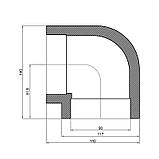 Куточок PPR Thermo Alliance 90, 90°, фото 3