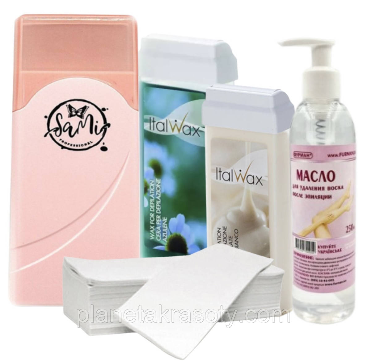 Набір для депіляції з касетним воскоплавом і касетним воском Ital Wax No 8, фото 1