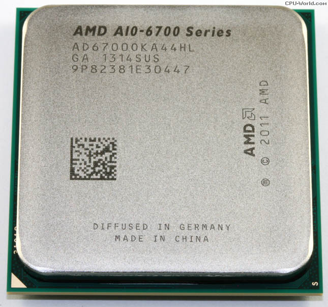 AMD A10-6700 CPU AD6700OKA44HL 3.7-4.3GHz/4M/65W Socket FM2 Процесор для ПК