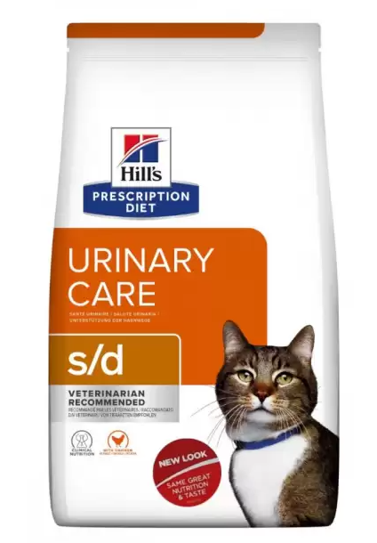 Hills PD Feline Urinary Care s/d 1,5 кг корм для кішок (нирки та сечовидільна система)