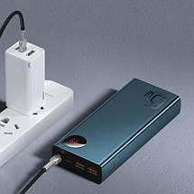 Baseus Adaman Metal Power Bank 65 W 6 A 20000 mAh з технологією QC3.0+PD3.0, фото 6