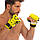 Рукавички для змішаних єдиноборств MMA Zelart BO-1374 лимонний-чорний, фото 4