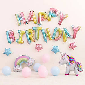 Фотозона з кульок Райдужний Єдиноріг